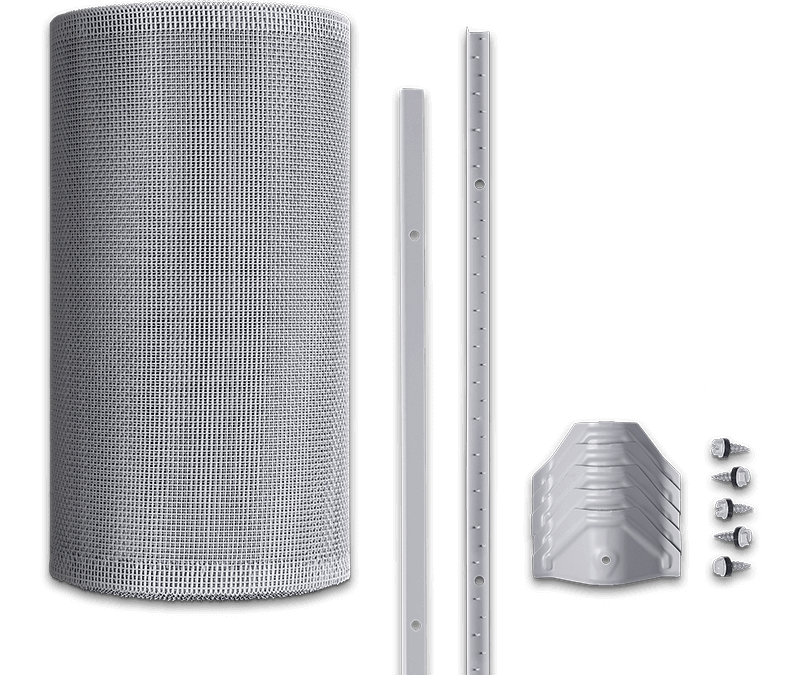 2mm Aluminium Gutter Mesh
